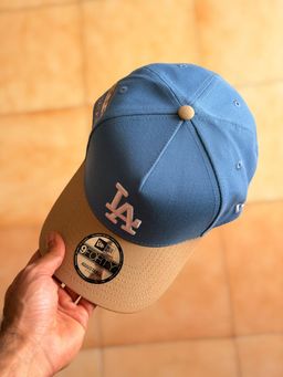 New Era 9Forty - La Dodgers 60th Anniversary baby blue 2-tone 