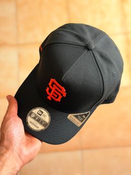 New Era 9Fifty A-Frame -  SF Giants Scritpt Side Pacht 