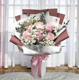 Allison Fresh Pink Roses