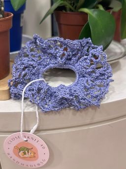 Handmade Crochet Scrunchie