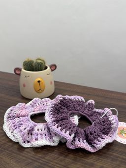 Handmade Crochet Scrunchie