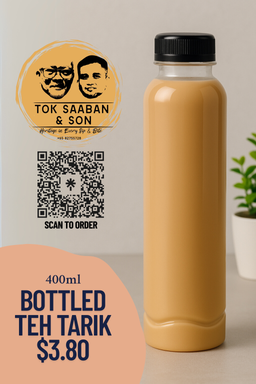 Bottled Teh Tarik 400ml | 250ml