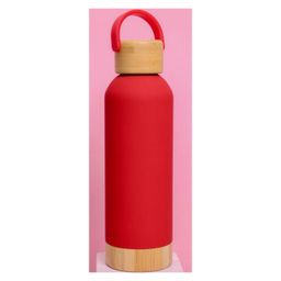 500ml Thermal Flask with wooden bottom and top