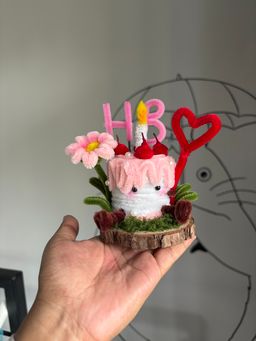 Jellycat birthday cake