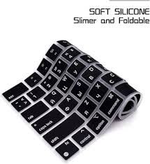 Protection Clavier en Silicone pour MacBook Pro 14 pouces M4 / M3 / M2 / M1 (2021–2025) – Ultra Fine, Anti-Poussière et Étanche