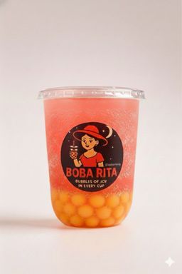 Fruit Punch Fizz with Passionfruit Popping