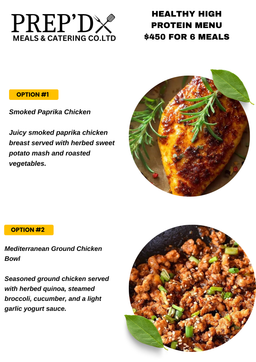 Weekly meal prep packages 