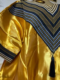 Gold - Mikado Aso Oke Bubu Kaftan