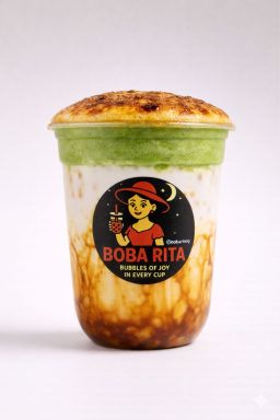 Brown Sugar Matcha Creme Brulee