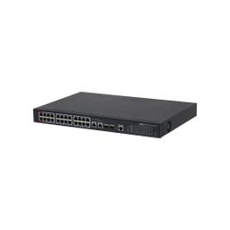 DH-PFS4226-24ET-240 | 24-port 100 Mbps + 2-port Gigabit Managed PoE Switch