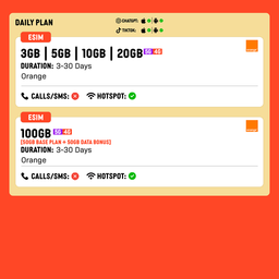 SIMPLY Morocco eSIM | Up to 30 Days - Total 3GB - 100GB Data