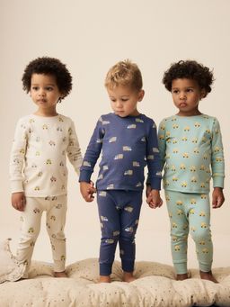 Next Baby Boy Transport Mini Snuggle Pyjama Pack | Next
