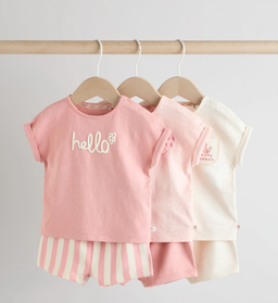 Baby Girls T-Shirt & Shorts Set | Next