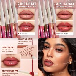 Sheglam 2-in-1 lip set