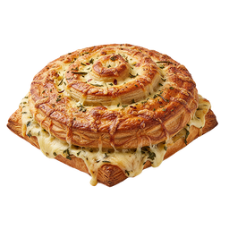 Spinach Corn & Cheese Hand Pie Single Piece