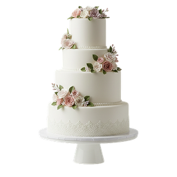 Strawberry Wedding Cake