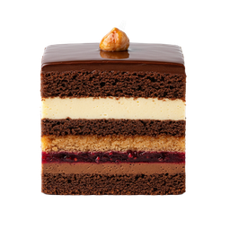 Elegant Layered Pastries with Multiple Cream