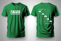 T-shirt Vert