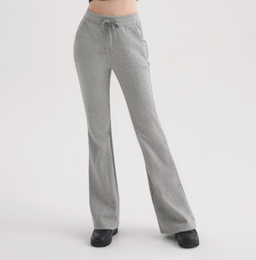 Skullpig - Cotton Peach Bootcut Pants 1+1