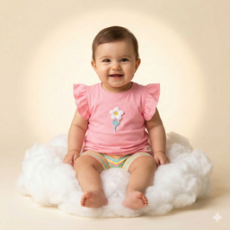 Pink Flower Print Vest and Shorts Set  | Next