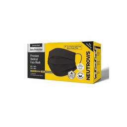 NEUTROVIS 4PLY MASK BLACK 50S