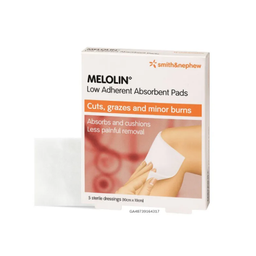 Smith & Nephew Melolin 10cm X 10cm 5's