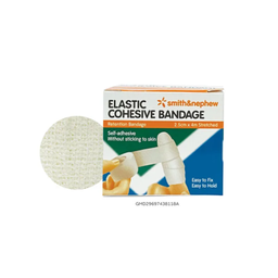 Smith & Nephew Elastic Cohesive Bandage 2.5cm X 4m