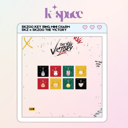 SKZOO KEY RING MINI CHARM SKZ x SKZOO THE VICTORY