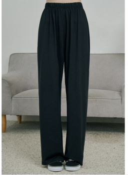 Skullpig - Soft Relaxed Fit Wide Pants 1+1