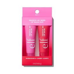 E.l.f. Squeeze Me Lip Balm Duo - Shade: Bubblegum & Cherry
