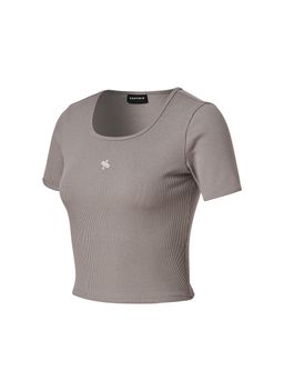 XXMX - [2PACK] Soft Rib Crop Short Sleeve