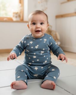 Blue Hello World Tops and Leggings 2 Piece Baby Set | Next