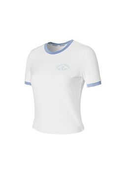 XXMX - [2PACK] Color Block Point Crop T-Shirt