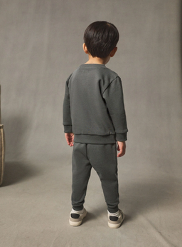 Charcoal Grey Logo Sweatshirt And Joggers Set | Next 