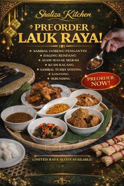 (PRE-ORDER) HARI RAYA LAUK 