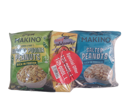 MAKINO PEANUTS 40G 2-PACK + 1 FRUZO - 20902