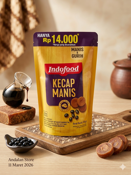 Indofood Kecap Refil 14rb 550g