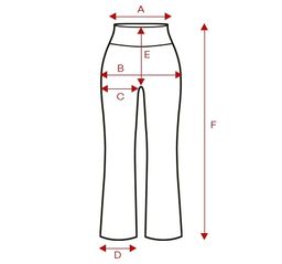 XXMX - [2PACK] Comfort Fine Track Line Bootcut Leggings Short & Long
