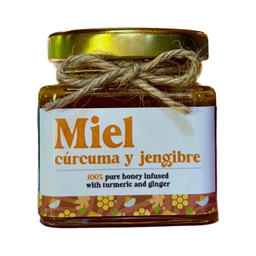 Miel con Cúrcuma y Jengibre (3 oz.)