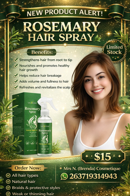 Rosemary Leave in Spray