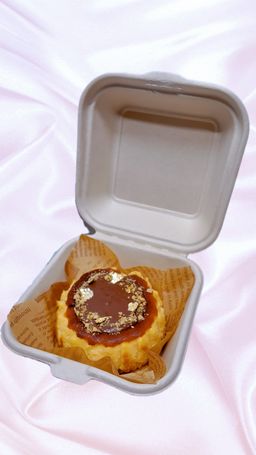 Nutella Bento Burnt Basque Cheesecake 4 Inch 