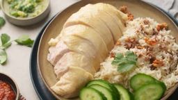 White Cut Chicken Rice