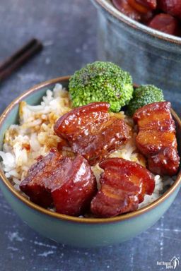Red Cooked Pork Rice
