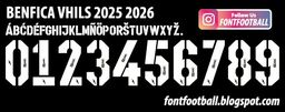 Font Vector Benfica Vhils 2025 2026 kit