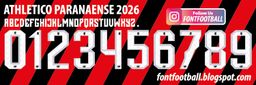 Font Vector Athletico Paranaense 2026 kit