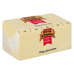 FIRST CHOICE BUTTER 2 X 500G