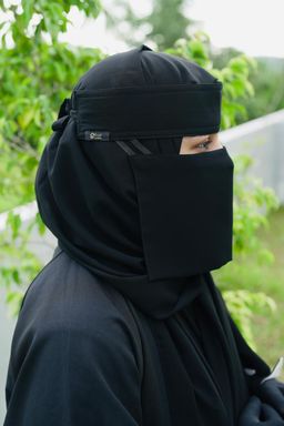Mini Small Double Elastic Niqab (6 inch / 12 inch)