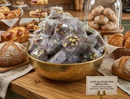 راحة بالفستق (اكسترا) مدور | Loukum mit Pistazien Extra rund