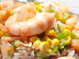 Salade aux Crevettes 