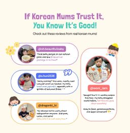 Authentic Korean Nutritional Ready to Eat Baby Porridge | For baby weaning and toddlers